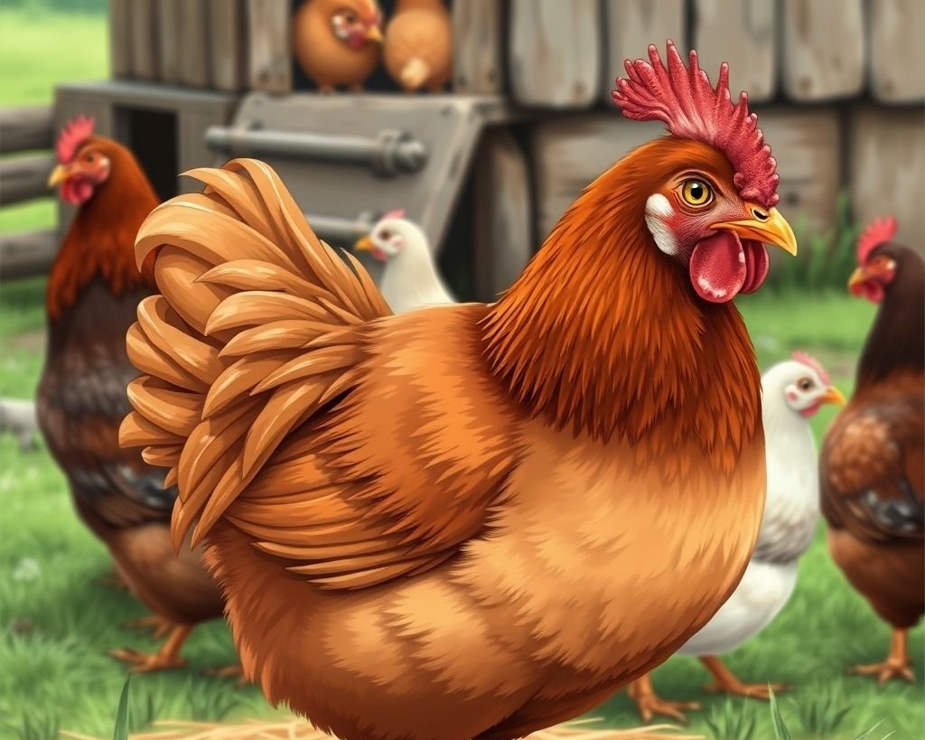 Isa Brown Chicken and Its Features