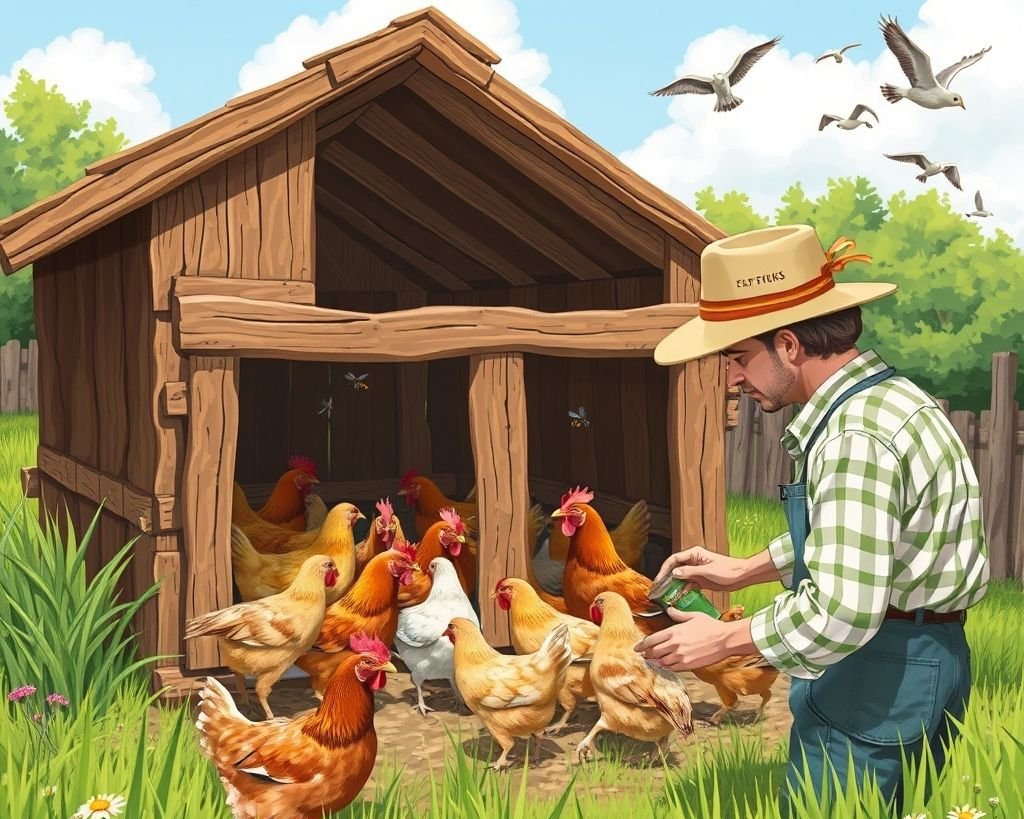 How to Solve the Flies Problem in the Chicken Coop?