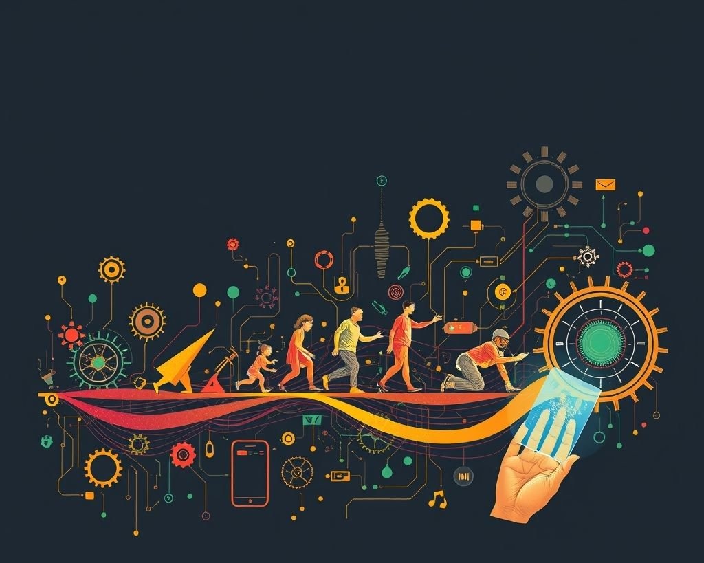 Technological evolution as a dynamic process